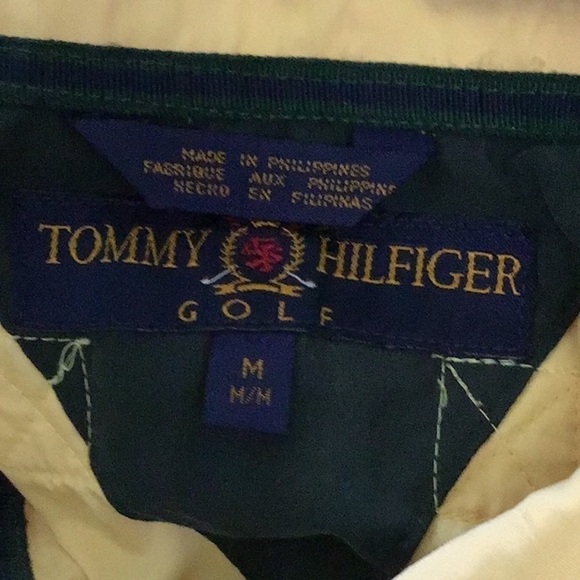 VINTAGE Tommy Hilfiger Golf yellow golf jacket medium - Picture 8 of 15